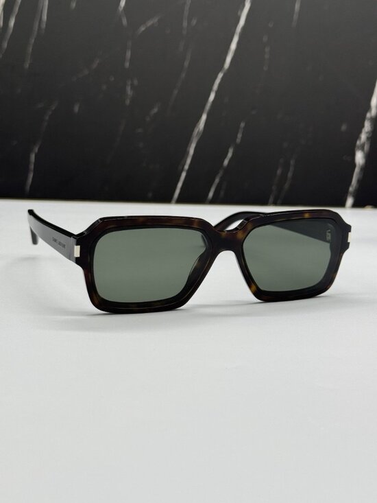 NEW SAINT LAURENT SL611 002 SUNGLASSES HAVANA UNISEX EYEWEAR main image 5